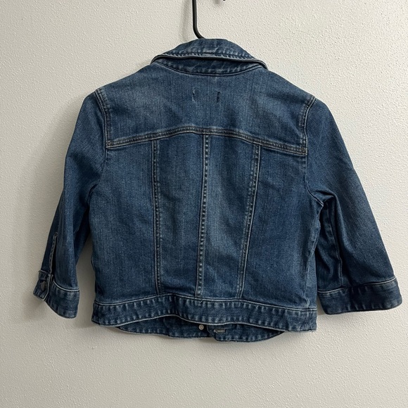 LOFT Classic Blue Jean Jacket - Picture 3 of 4